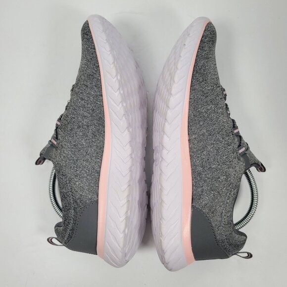 Athletic Works Women's Gray Memory Foam Slip On Sneakers US Size 8.5 - Picture 6 of 8